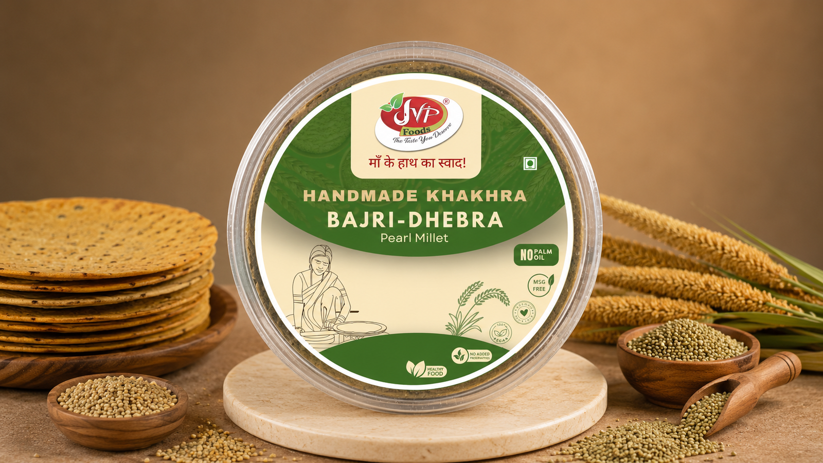 Bajri Khakhra millet snack